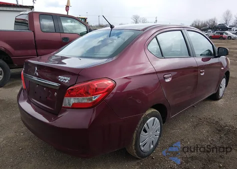2017 Mitsubishi Mirage G4 Es из США, поврежденный, VIN ML32F3FJ8HHF05912